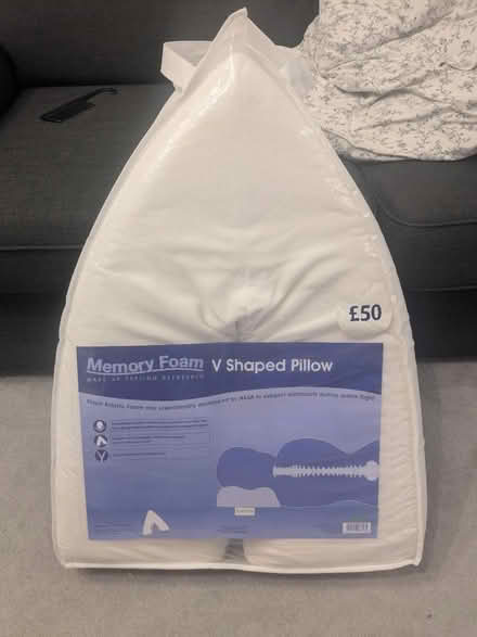 Photo of free V shaped pillow (Isleworth) #1