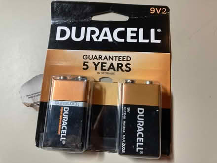 Photo of free 2 9-volt batteries (Central Seattle) #1