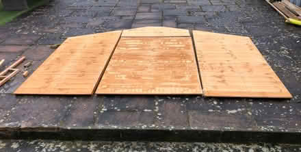 Photo of free spare tongue & groove shed panels (CR7) #1