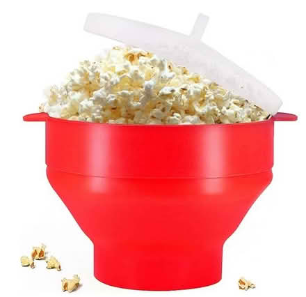 Photo of Silicone Microwave Popcorn Popper (Erin Mills) #1