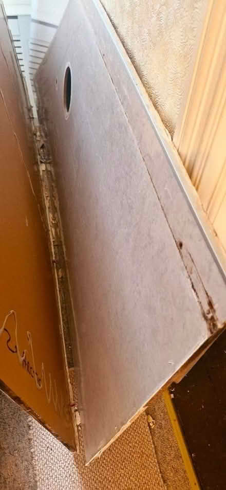 Photo of free Blue/white Splash back board for shower (Ludlow SY8) #1