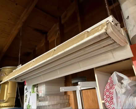 Photo of free Fluorescent light fixture (Saratoga) #1