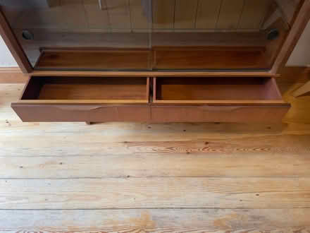 Photo of free Mid-century modern teak cabinet/ bureau (Moseley B13) #4