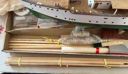 Photo of free unfinished ship model (Chatham Township) #2