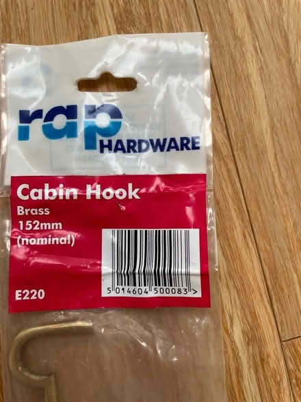 Photo of free Cabin hook (Oxford-Freegle CGA OX4) #3