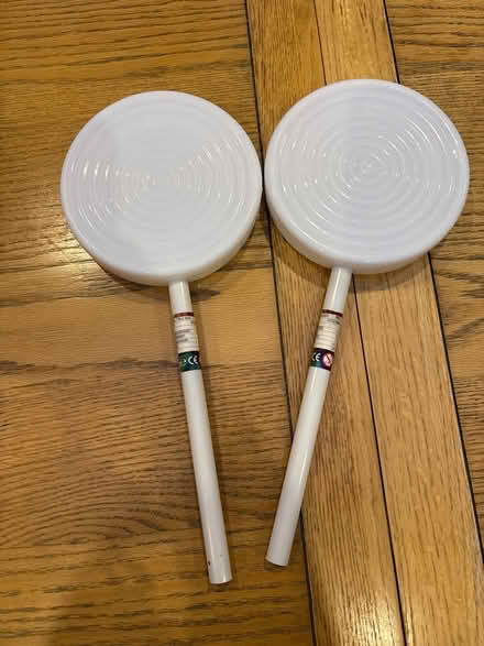 Photo of free 2 🍭 lollipop shape containers (Southfields SW19) #1