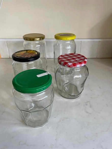 Photo of free Large jam/honey jars (Duston) #1