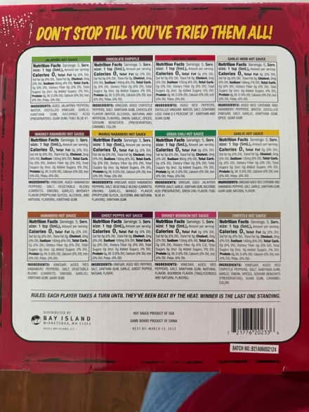 Photo of free Hot Sauce Challenge game (Fresh Pond - Belmont) #2