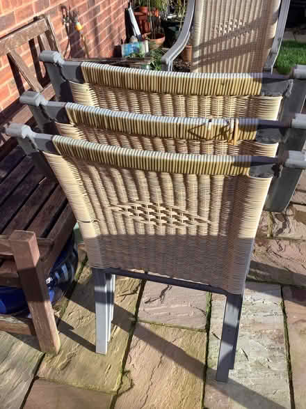 Photo of free Six garden chairs (Tenbury Wells WR15) #3