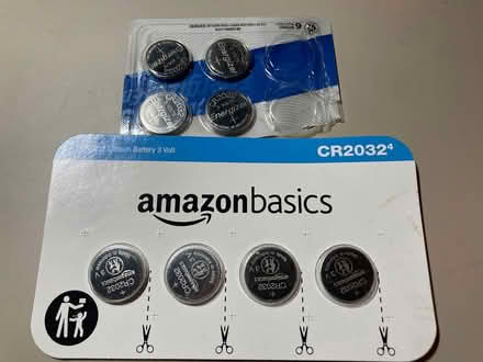 Photo of free 8 Coin-type batteries - 2032 type (Central Seattle) #1