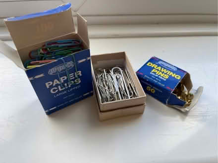 Photo of free Paper clips and drawing pins (North Moreton OX11) #1