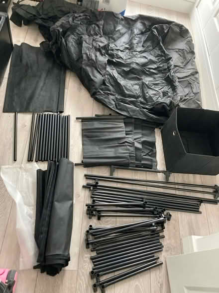 Photo of free Black Canvas Wardrobe (BR2) #1