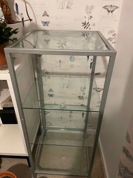 Photo of free BHS Ex-Display Metal and Glass Shelving Unit. (Bolsover S44) #1