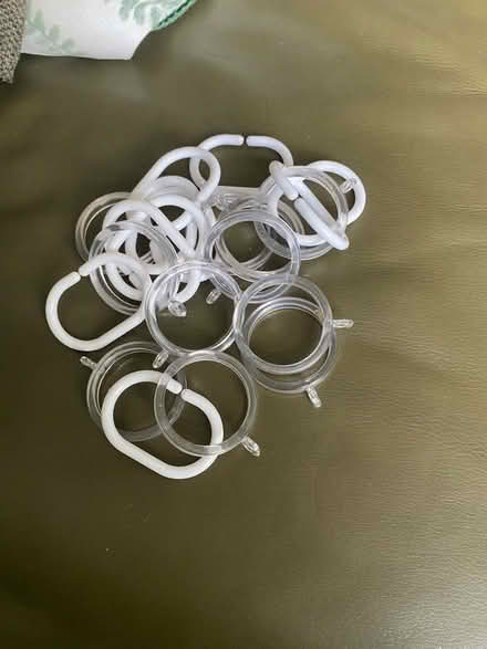 Photo of free Shower curtain rings (Penge BR3) #1