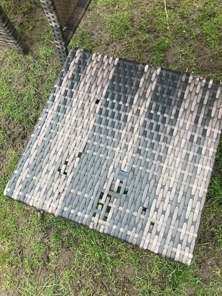 Photo of free Rattan garden sofas and table set (Sawley) #3