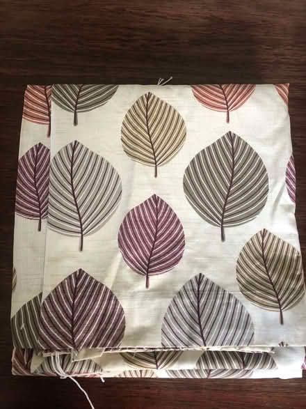 Photo of free A pair of patterned curtains (Coleshill HP7) #1