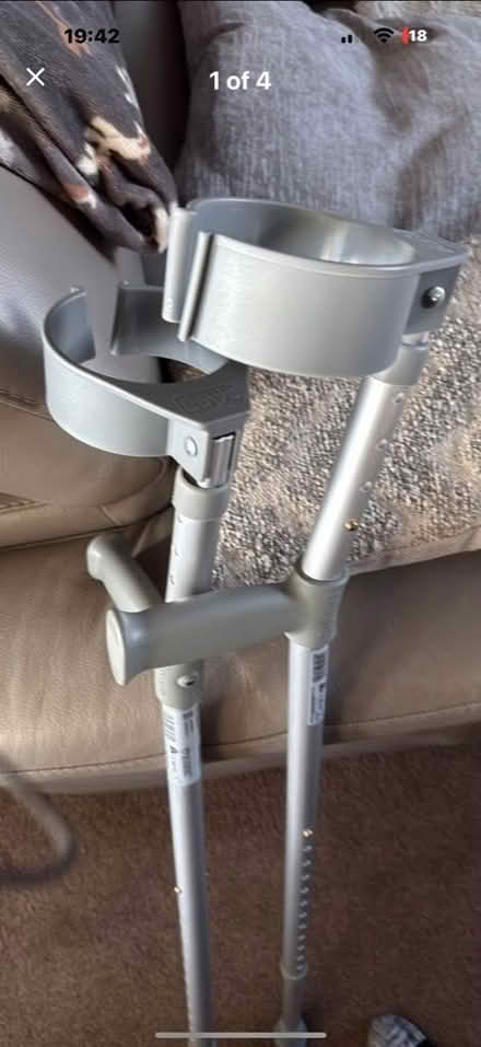 Photo of free pair of crutches (Weoley Castle B29) #1