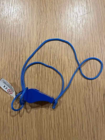 Photo of free Toy whistle with neck cord (Pooley Green TW20) #1