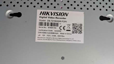 Photo of free Security cameras (Stalybridge, SK15) #2