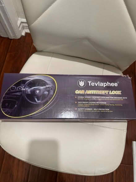 Photo of free Steering wheel lock (Mid City / Koreatown) #1