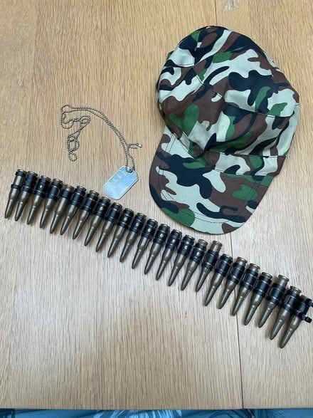 Photo of free Army fancy dress kit (Pooley Green TW20) #1