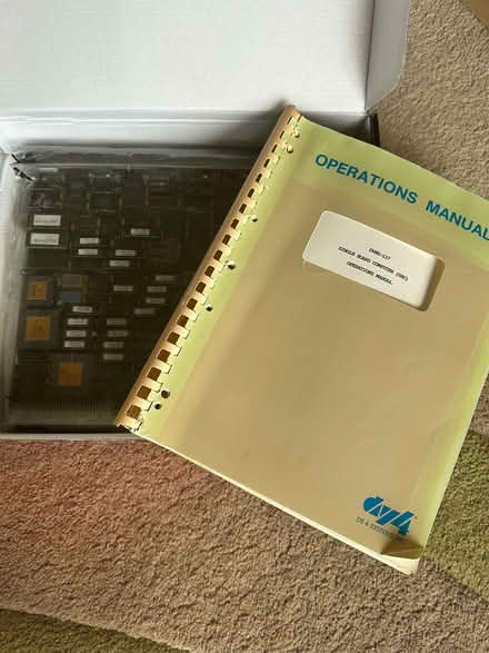 Photo of free Dy-4 DVME 137 Single Board Computer Circa 1987 (Warfield RG12) #1