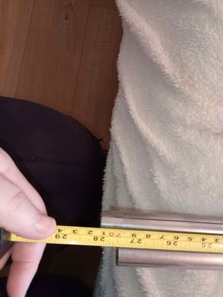 Photo of free One Wardrobe hanging rail with 2 brackets (2 of 4) (Billing Road East area) #3