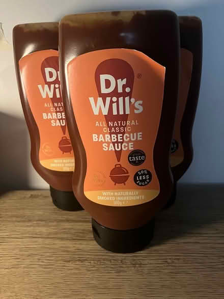 Photo of free Dr wills bbq sauce x3 bottles (Preston PR1) #1