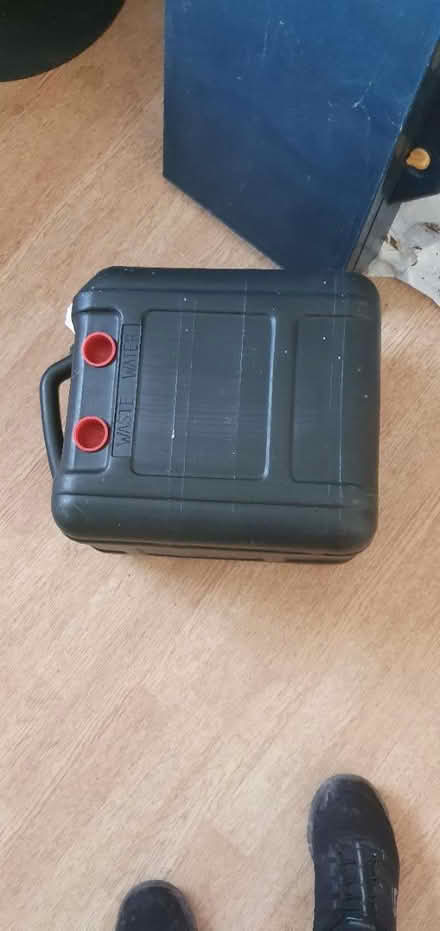 Photo of free Caravan waste container (Litchard, Bridgend cf31 1pq) #1