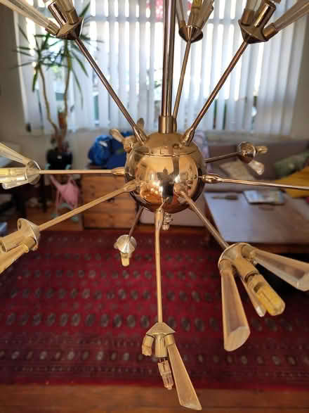 Photo of free sputnik chandelier ceiling light (Easton) #1