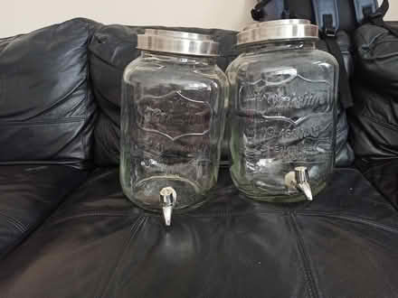 Photo of free 5 lt Juice jars (E14) #1