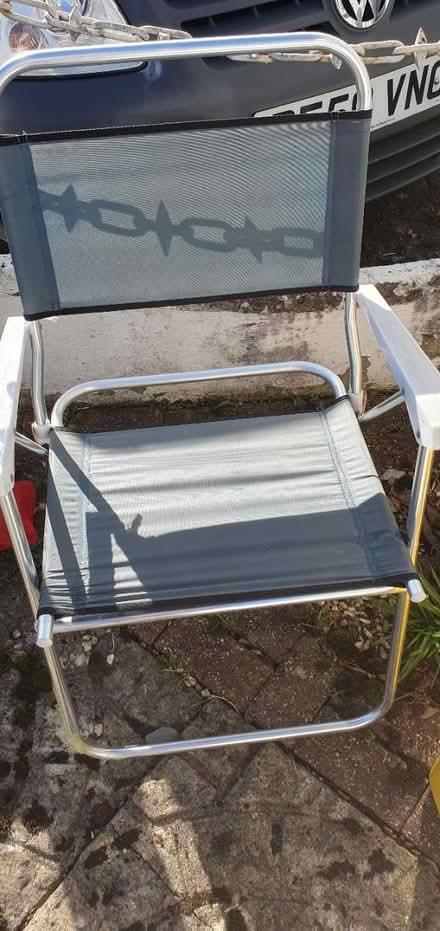 Photo of free Blue camping chair (Litchard, Bridgend cf31 1pq) #1