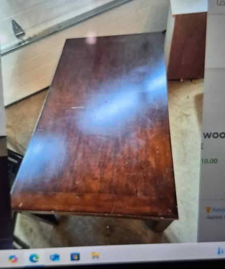 Photo of free Wood coffee table (Bayview & St. John's) #1