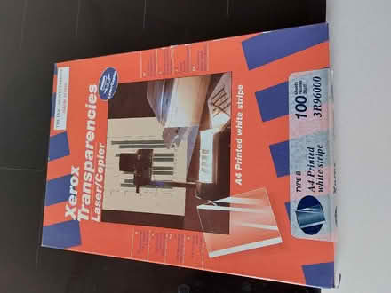Photo of free A4 acetate sheets for printing slides (Pyrford GU22) #1