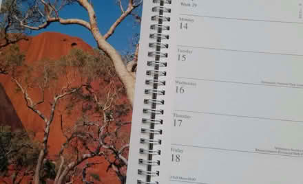 Photo of free Trees for Life desk diary.A5 plus, spiral bound (Thorpe St Andrew NR7) #1