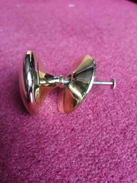 Photo of free Brass cupboard pull handle (Rowlands Castle PO8) #1