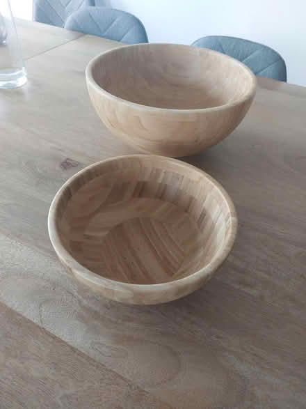 Photo of free Bamboo salad bowls 2 sizes (N4 close to Clissold Park) #2