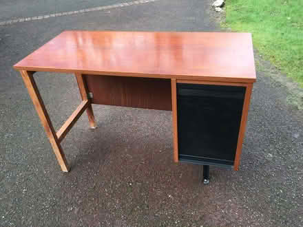 Photo of free Small desk, with trays. (Heatherton) (Littleover DE23) #2