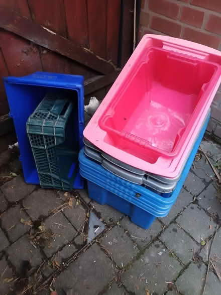 Photo of free Plastic boxes (Frankwell SY3) #1
