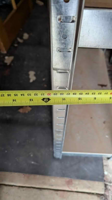 Photo of free Two metal shelves units (Stalybridge, SK15) #4