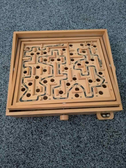 Photo of free Wooden labyrinth game (West End) #1