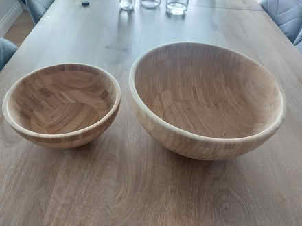 Photo of free Bamboo salad bowls 2 sizes (N4 close to Clissold Park) #1