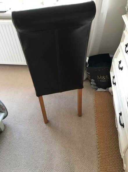 Photo of free Faux Leather Dining Chair Chocolate (Totley S17) #2
