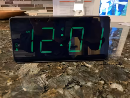 Photo of free Battery powered digital clock (Havertown) #1