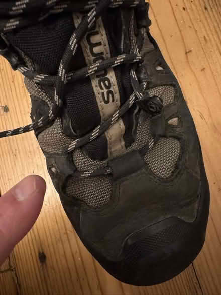 Photo of free Salomon hiking boots, UK size 9.5 (Botley OX2) #1