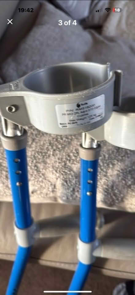 Photo of free pair of crutches (Weoley Castle B29) #3