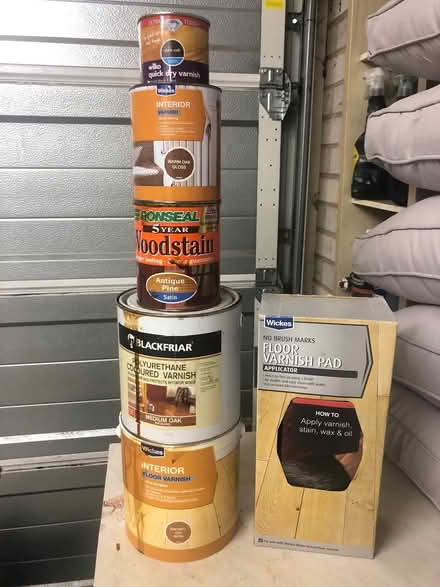 Photo of free Varnish Bundle (Wrexham) #1