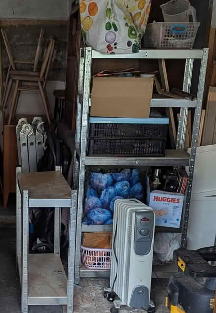 Photo of free Two metal shelves units (Stalybridge, SK15) #1