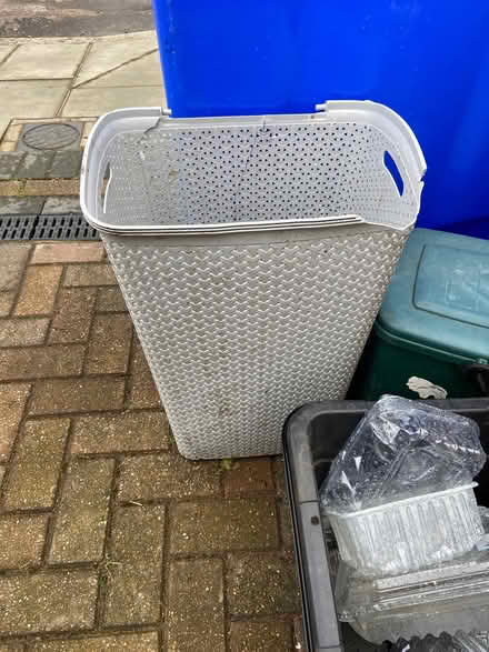 Photo of free Plastic laundry basket without lid (Twickenham TW2) #1