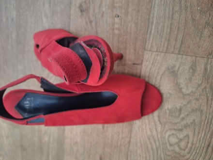 Photo of free Red heels (Portslade, BN41.) #1
